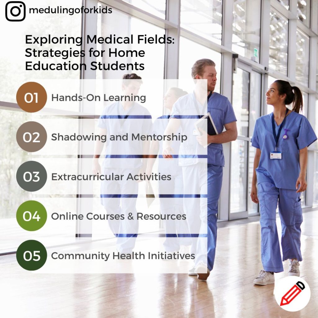 Exploring Medical Fields: Strategies for Home Education Students